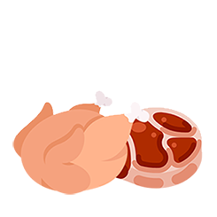 Meat, Poultry & Fish